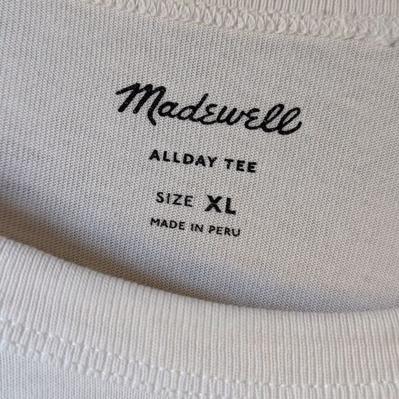 Madewell Garment Dyed All Day Crewneck Tee Atlanta Georgia Men's Size XL NWT‎ - Picture 7 of 13